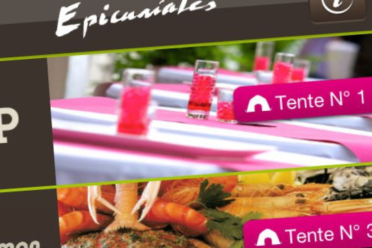 Nouveauté 2013 : l&rsquo;application mobile des Epicuriales !