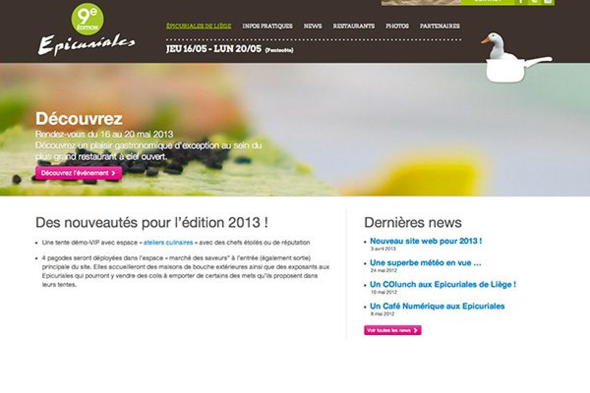 Nouveau site web pour 2013 !