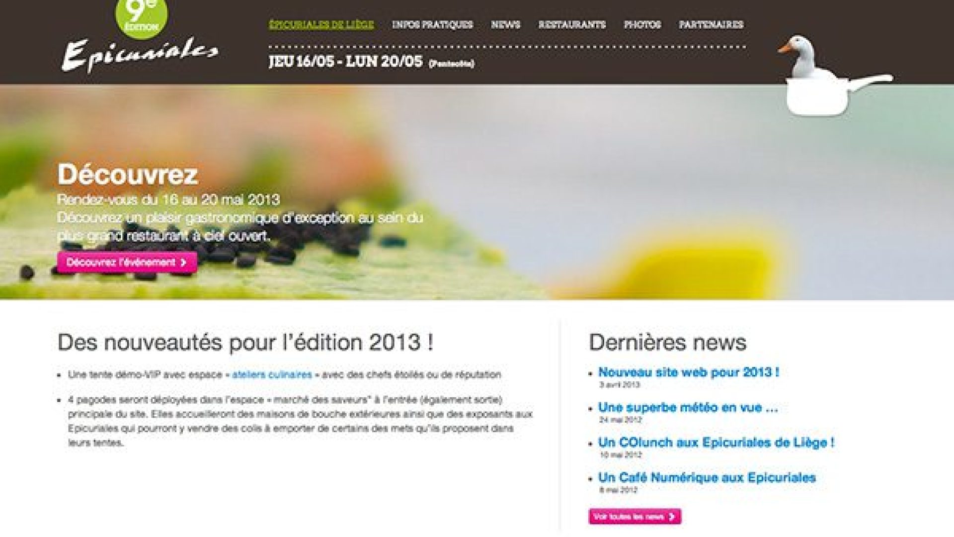 Nouveau site web pour 2013 !