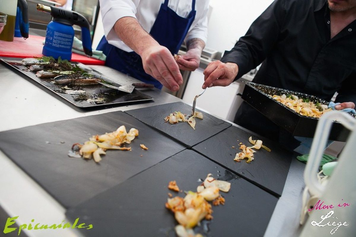Des top chefs aux Epicuriales de Liège !
