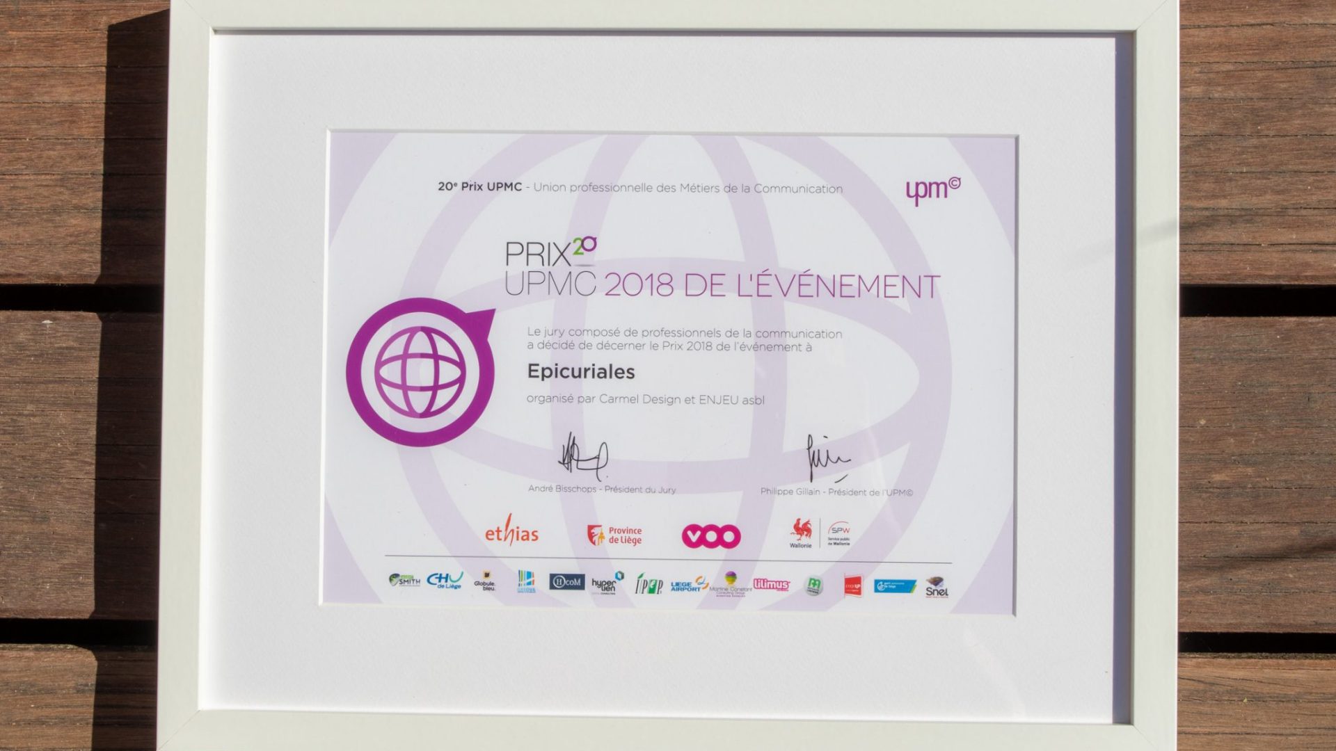 Prix UPMC 2018 : Les Epicuriales remportent la catégorie « Événement » !
