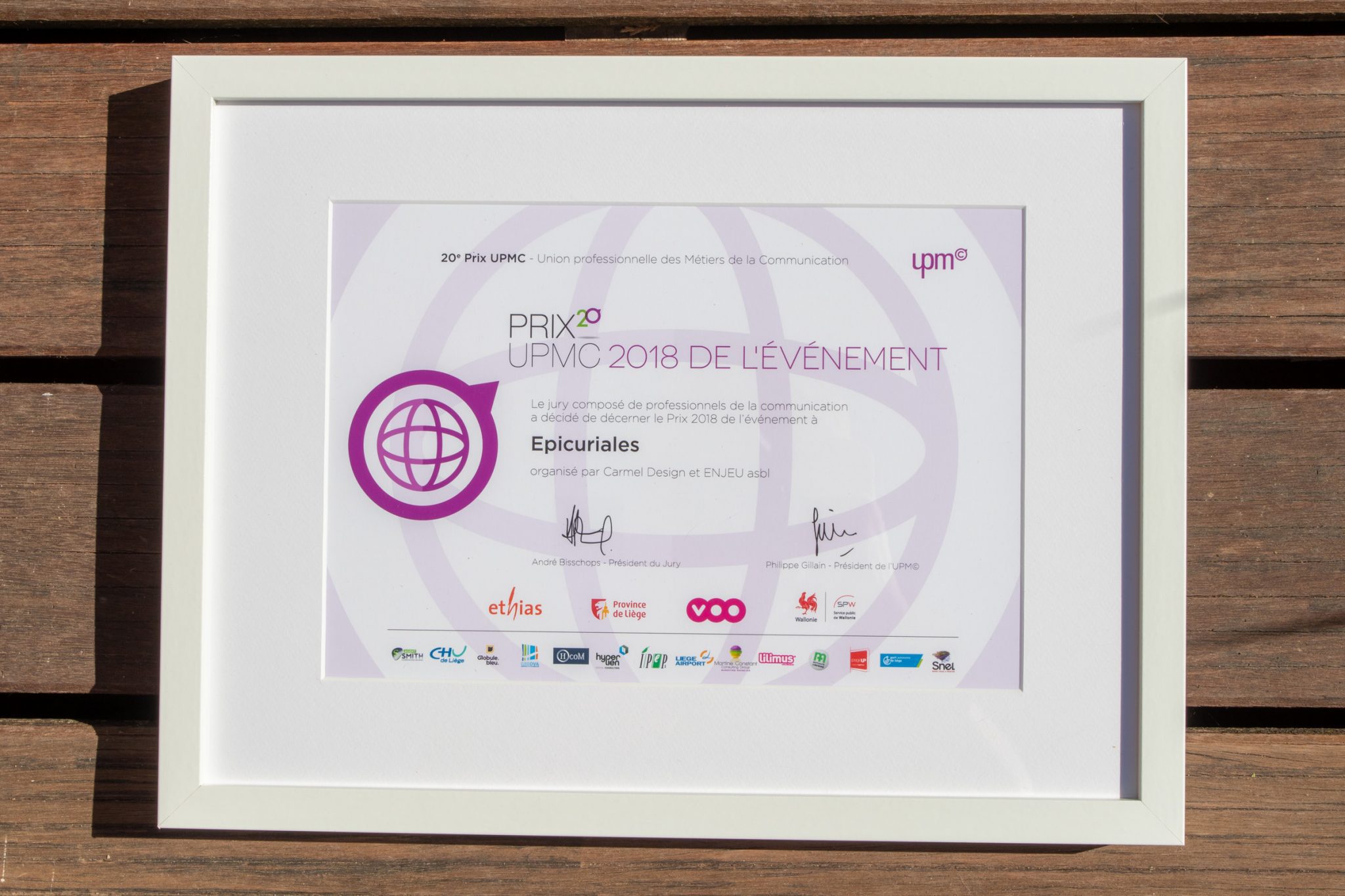 Prix UPMC 2018 : Les Epicuriales remportent la catégorie « Événement » !