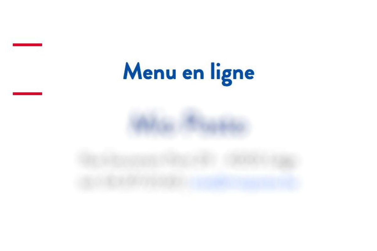 [ SOUTIEN GRATUIT ] Votre menu accessible par QR Code