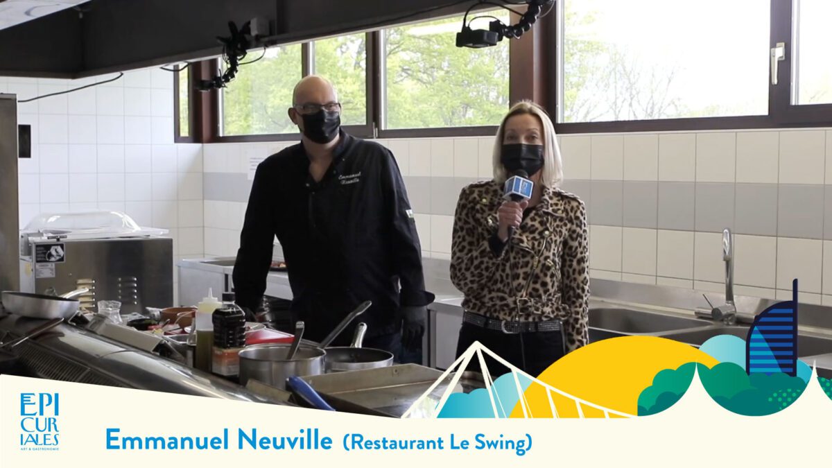 Emmanuel Neuville (restaurant Le Swing au golf de Liège-Gomzé) – Recette de Filet pur de porc fermier belge, riz sauté et jus au sirop d’érable