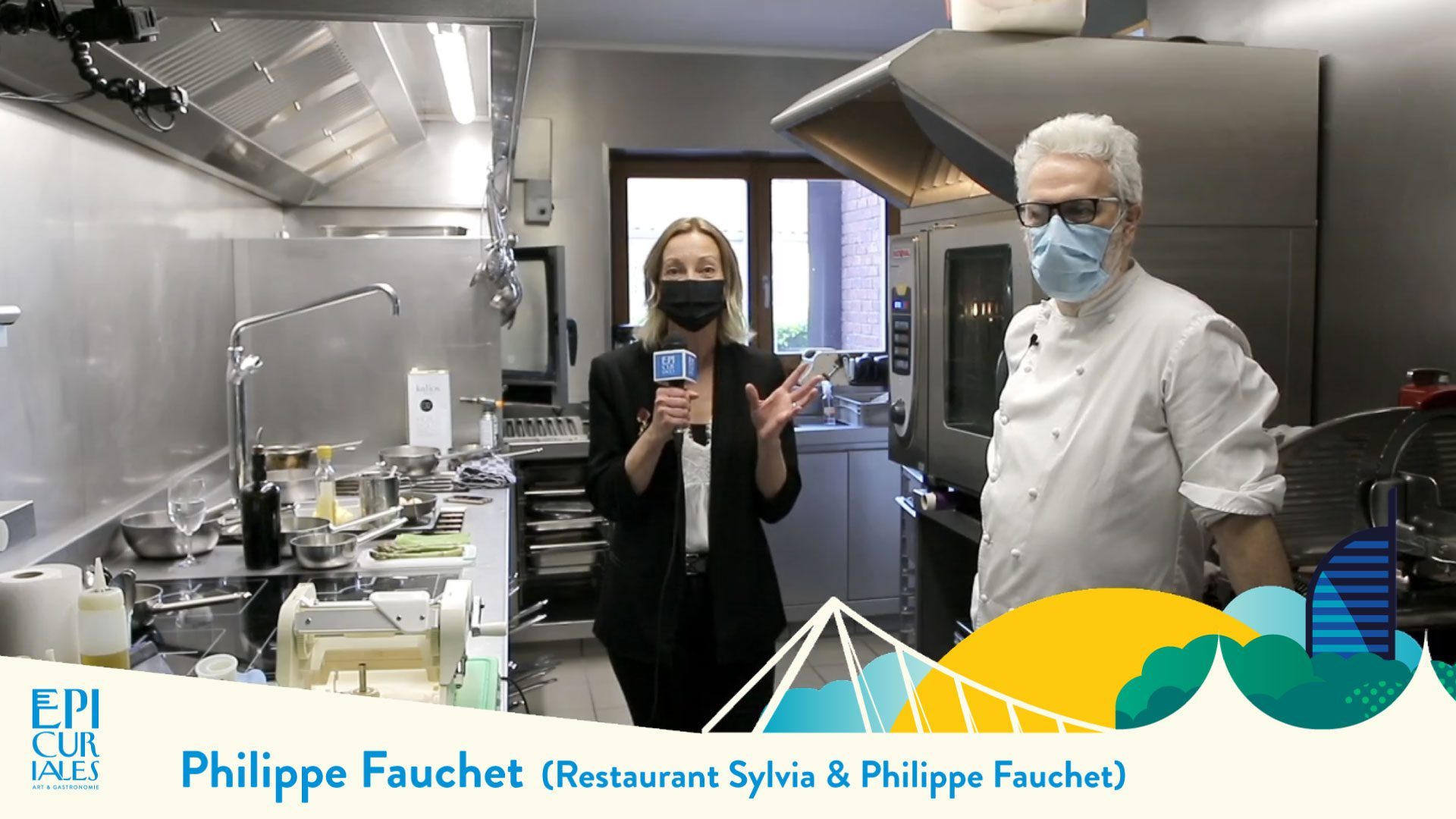 Philippe Fauchet (Restaurant Sylvia & Philippe Fauchet) – Recette d’Asperges &  Homard bleu, Mousseline Vinaigre de Vin jaune et Truffe