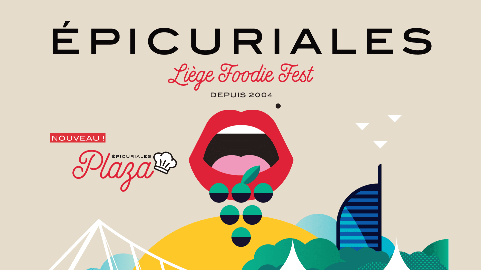 Pour sa 19ème édition, les Epicuriales de Liège, le plus grand restaurant à parc et ciel ouverts, auront lieu durant le Week-end de Pentecôte